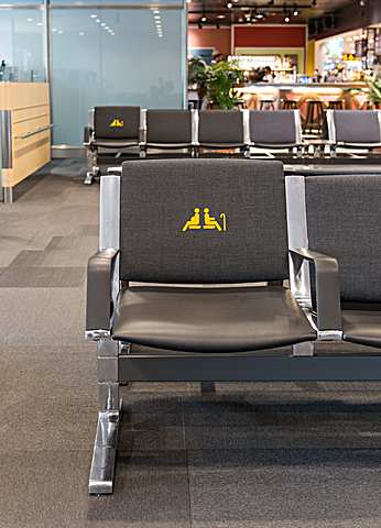 8000 BENCH 4L UPH, Terminal 5, Stockholm Arlanda Airport, Sweden