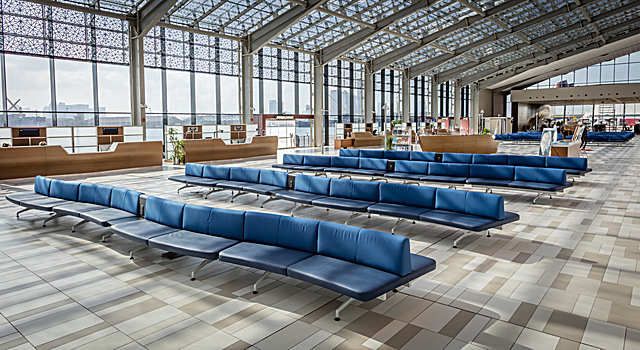 Terminal soft seating, Abu Dhabi Cruise Terminal, United Arab Emirates