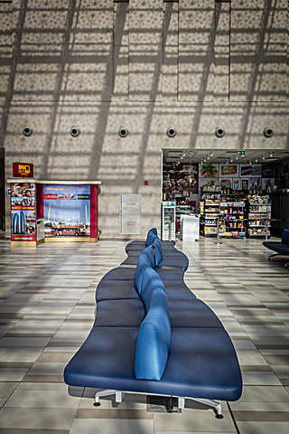 Terminal soft seating, Abu Dhabi Cruise Terminal, United Arab Emirates