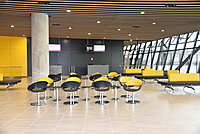 Terminal soft seating, Volpino, Lyon-Saint-Exupry Airport, France