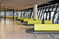 Terminal soft seating, Lyon-Saint-Exupry Airport, France