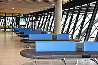 Terminal soft seating, Lyon-Saint-Exupry Airport, France