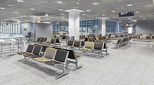 8000 BENCH 4L UPH, Frankfurt Airport, Terminal 2