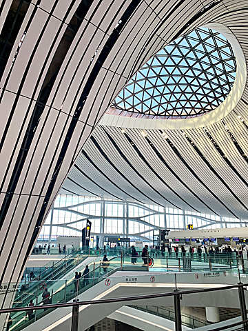 Beijing Daxing International Airport, Peking, China